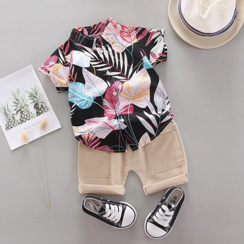 2PCS Baby Clothing Set For Boys Infant Suits Kids Clothes Fashion Baby Boy\'s Suit Summer Casual Clothes Set Top Shorts