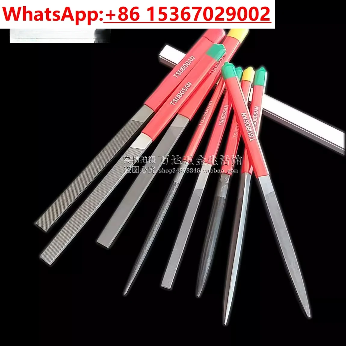 

5PCS Assorted/Flat file Semicircular triangular round /Fitter woodworking 215mm thick medium、tooth flat 、 Steel file