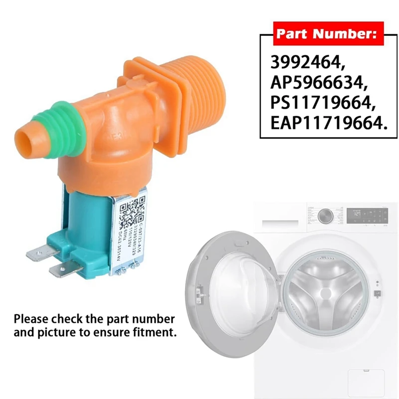Электромагнитный клапан впуска холодной воды TKOH-Washer для Samsung, замена DC62-30314V 3992464   АП 5966634   PS 11719664   EAP 11719664