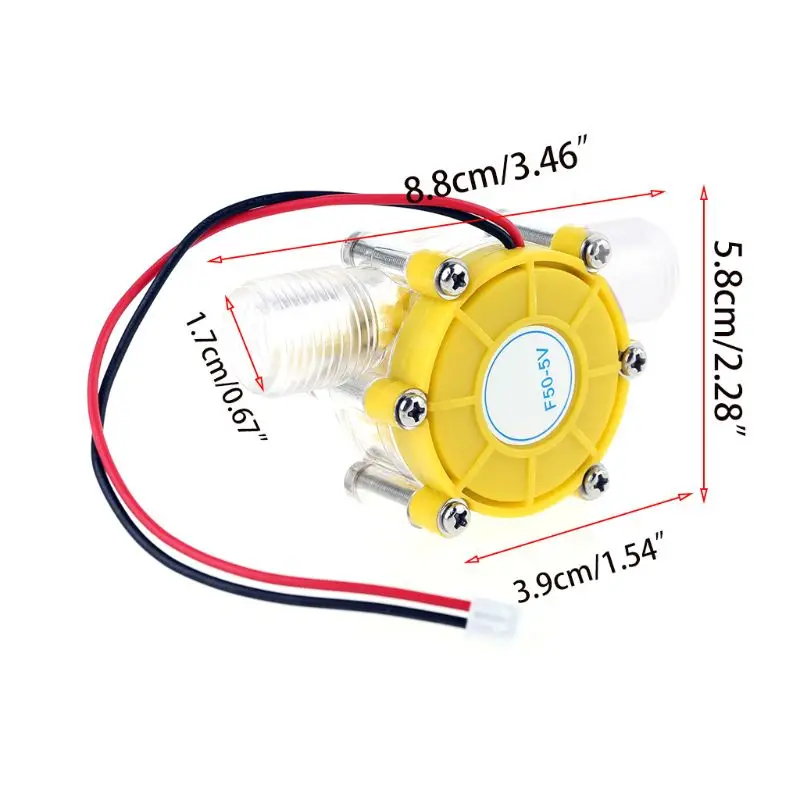 Hydroelectric Generator For DC 5V/12V/80V Micro Hydro Water For Turbine Generator For Luminous Shower, LED Shower Display