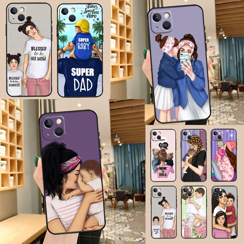 Funda para bebé mamá madre niña reina para OnePlus 13R 12R 10R 10T 8T 11 12 13 OnePlus Nord 5 CE 2 3 4 Lite N10 N20 N30
