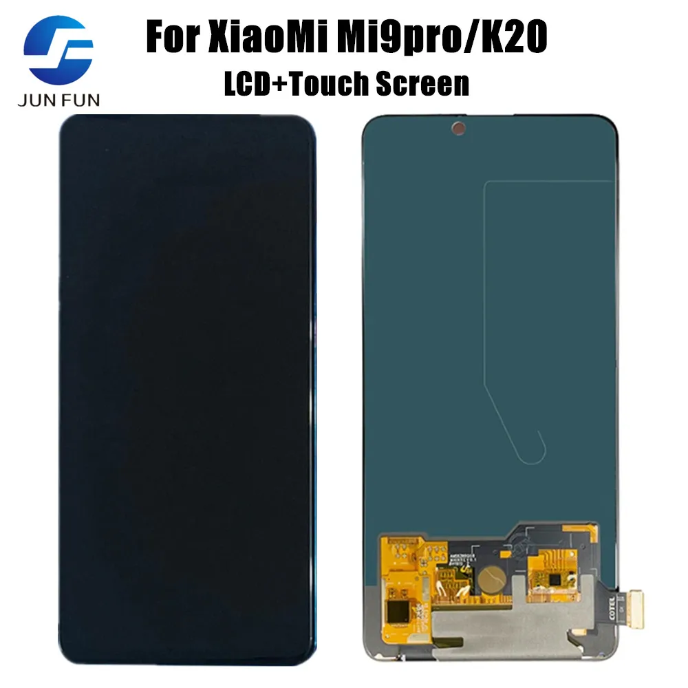 6.39 inch Amoled For Redmi K20 Pro Redmi K20 Screen Touch Screen Replacement Support Fingerprint For Mi9T Mi 9T Pro M1903F10G