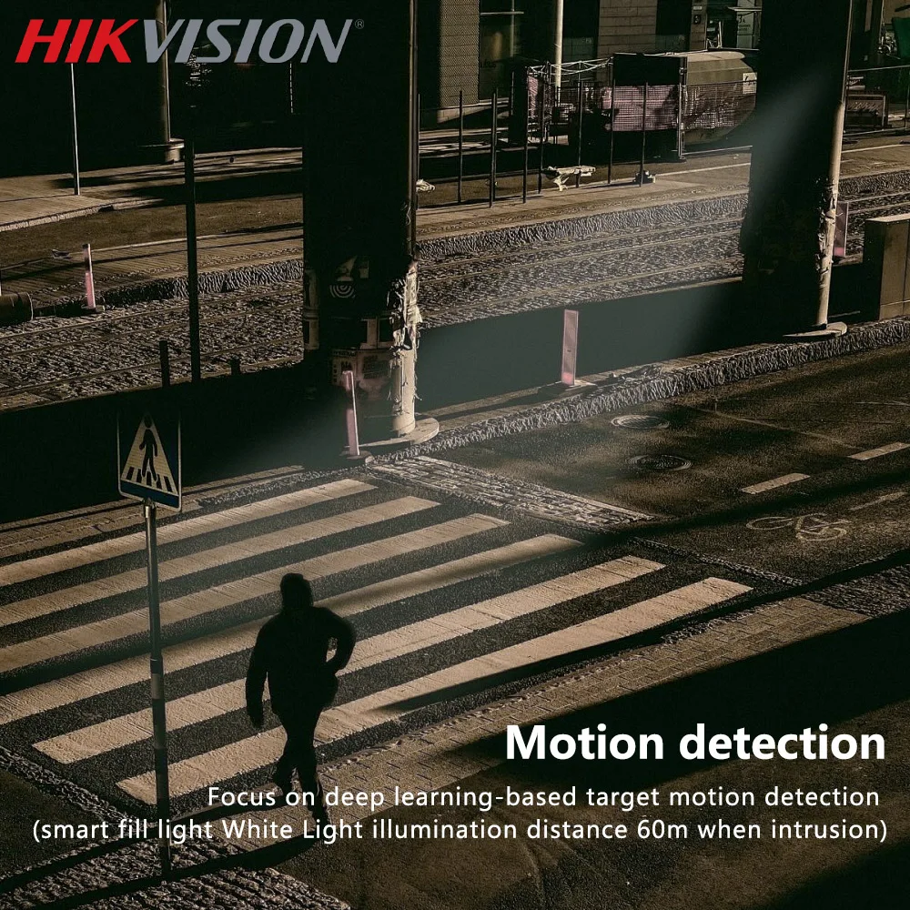 Hikvision TurnVu DS-2CD2687G2T-LZS (C) 4K Hurize IP Caméra Détection de Région Sécurité Protection IP67 IK10 Caméra de permission