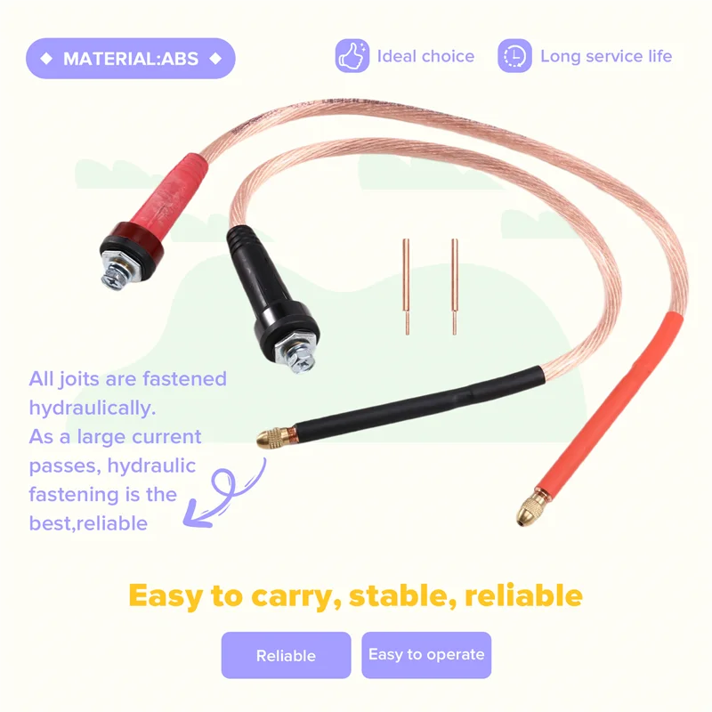 

A03F-25 Square Copper Pen Spot Welder For DIY 18650 Battery Pack Handheld Welding Equipment