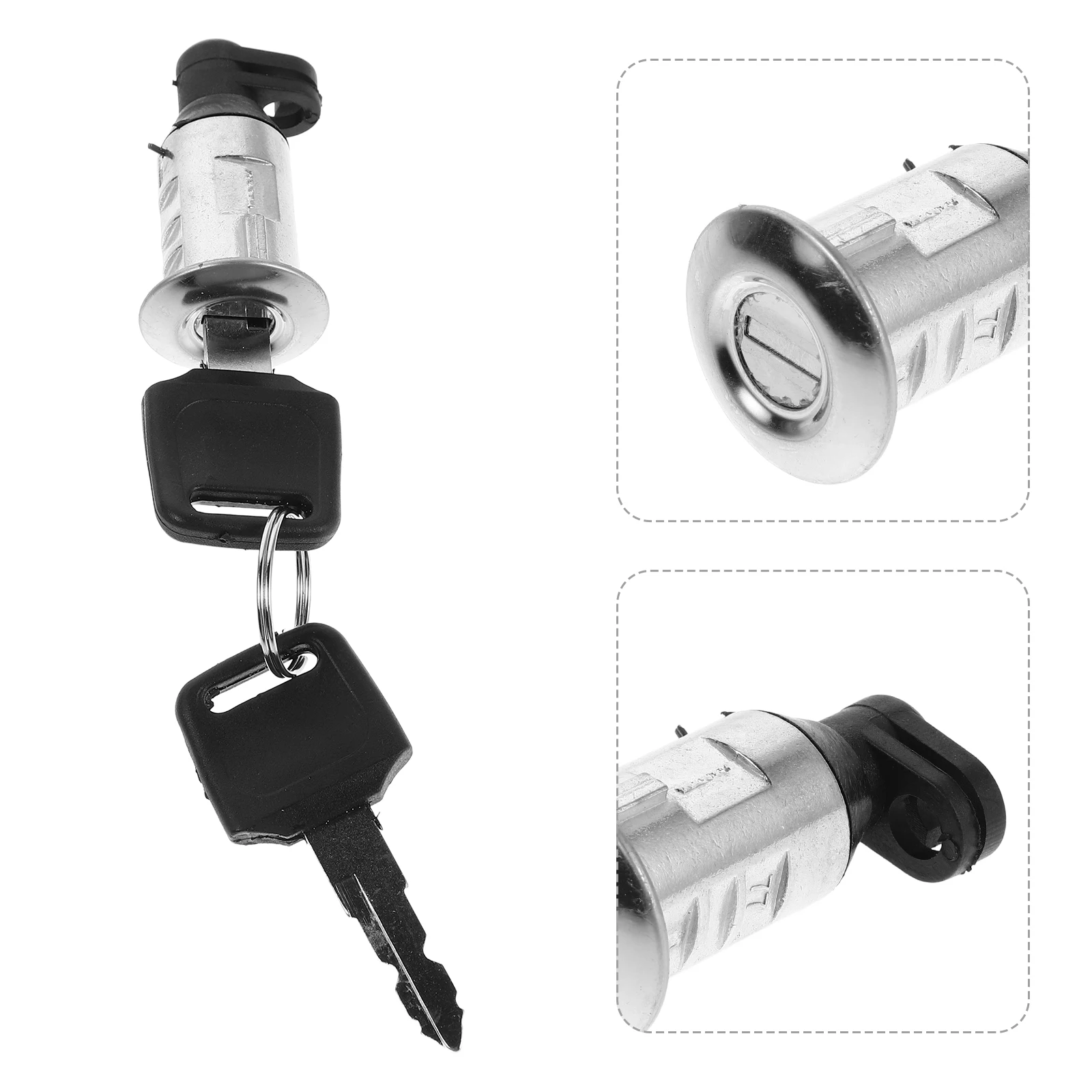 

Motorcycle Seat Lock Aluminum Heavy Duty Bike Electric Scooter ATV Parking Security Durable Reliable Effortless Versatile