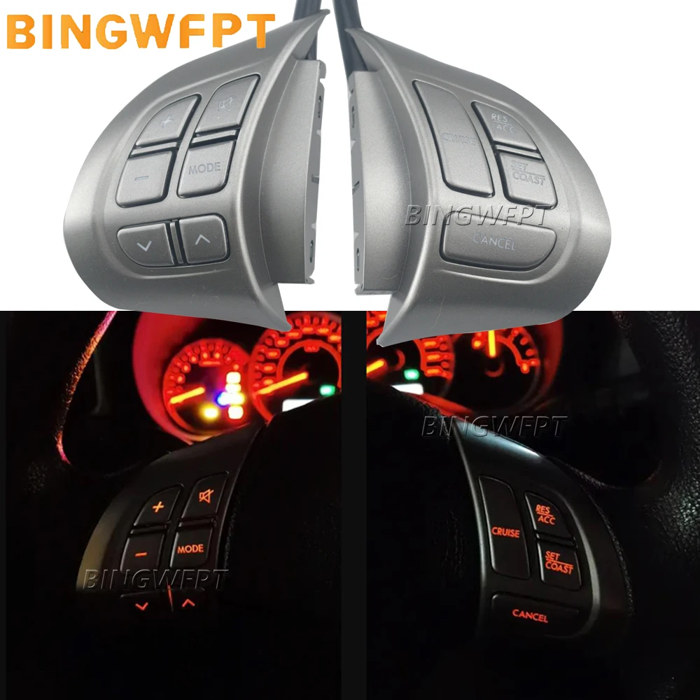 

Auto Steering Wheel Audio Control Button Switch For Subaru Outback BP 2007-2009 legacy BL 2007-2009 Forester SH 2008-2010