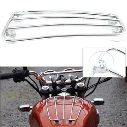 Motorcycle Fuel Gas Tank Luggage Rack Aero Parcel Rack Holder Kits Fits For Royal-Enfield Interceptor 650 And Continental GT 650