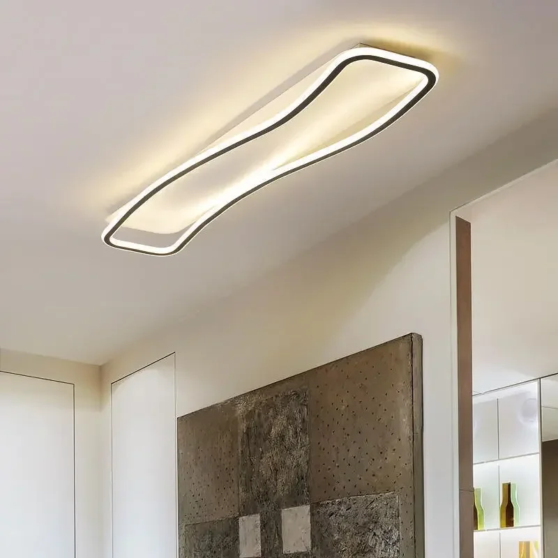 Plafond moderne à LEDs lampe pour salon salle à manger allée chambre vestiaire plafond Lustre décor à la maison luminaire Lustre