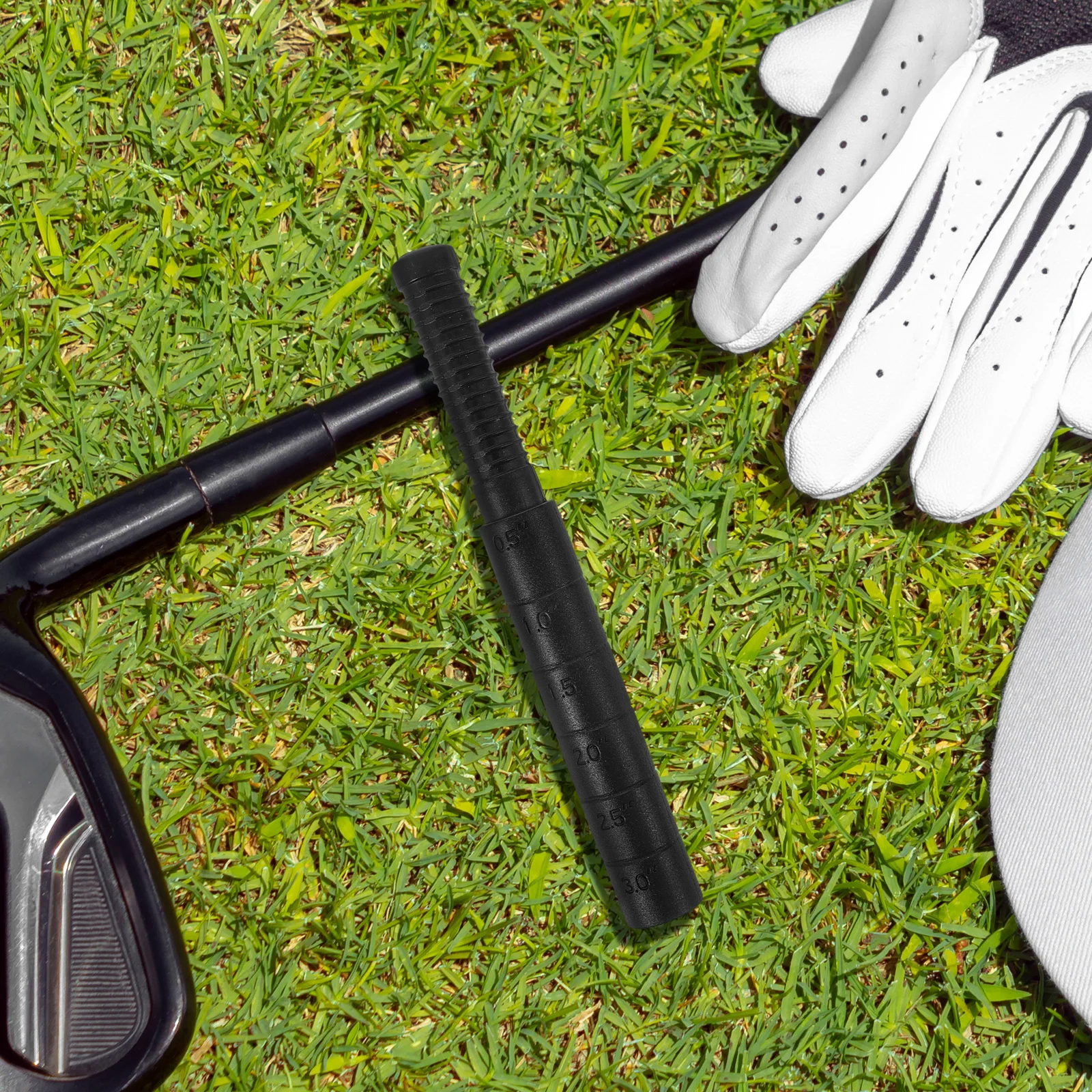 

Golf Shaft Extender Plastic Lightweight Club Extension Rod Durable Smooth Edges Outdoor Supplies Golf Shaft Extender