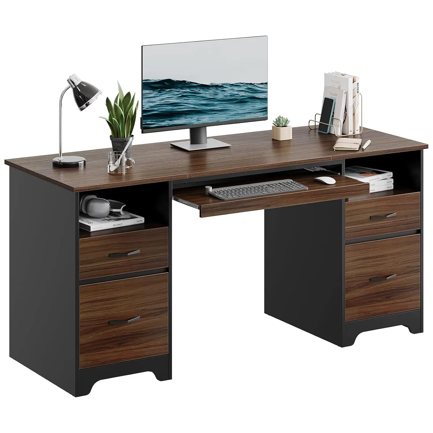 59” Computer Desk W…
