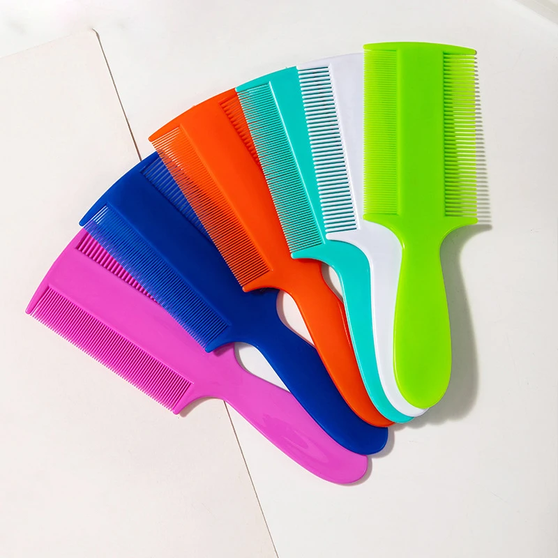 

Double Sided Lice Comb Fine Tooth Scalp Massage Comb Professional Flea Removal Grate Ultra-Dense Comb Teeth For Children Pet