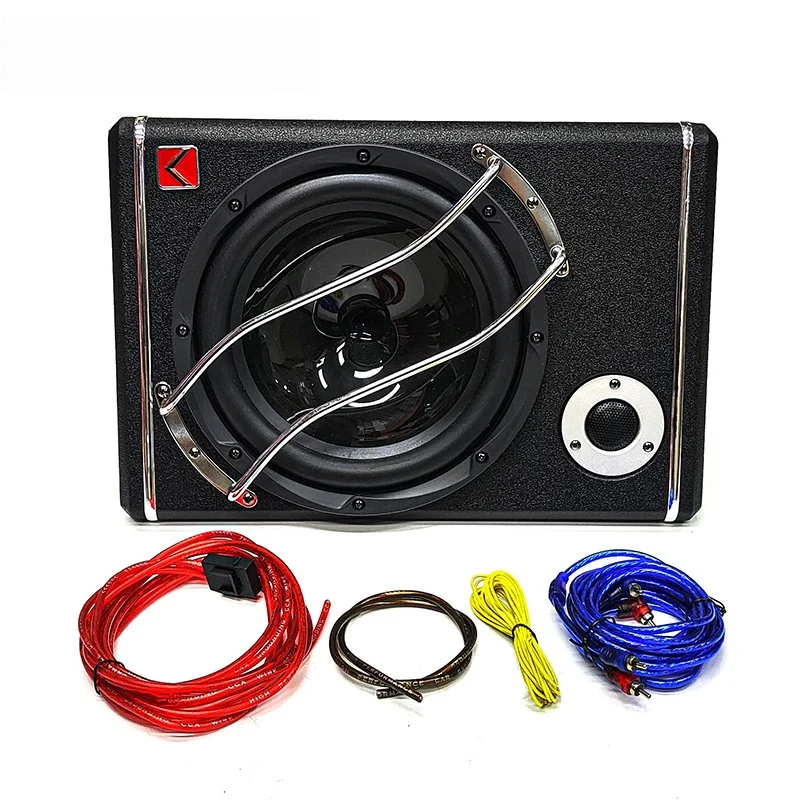 12V Active High-Power Car Subwoofer with Tweeter—10-Inch Car Subwoofer Upgrade