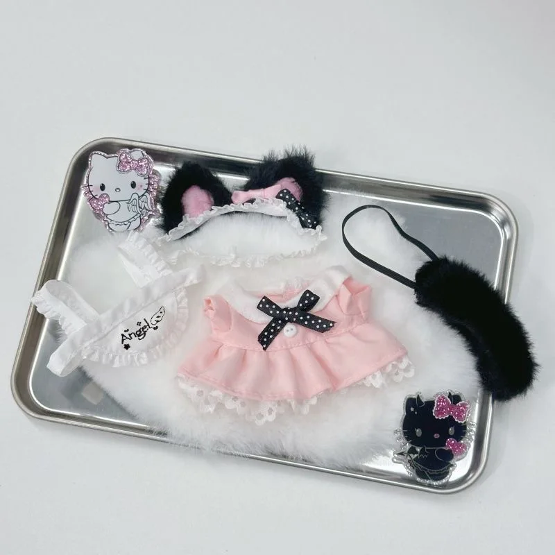 

Skullpanda без рукавов, театральная серия, кукла Ghostie, юбка с кисточками и перьями, аксессуар для феи, темная тематическая кукольная одежда, эксклюзивная одежда