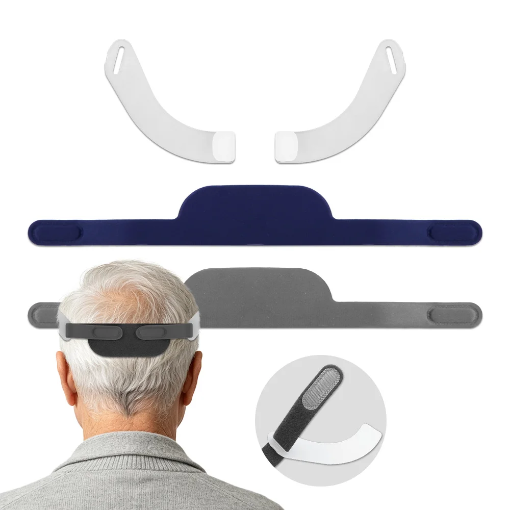 2/1pcs Replacement Headgear Belt with Arms for Dreamwear Adjustable Soft Head CPAP Strap Nasal Mask Pillow Strap for Sleep Apnea
