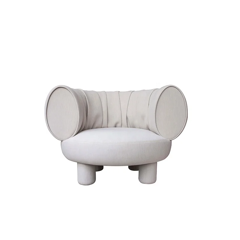 

Luxury modern hotel lobby chair fashion lazy bowl-shaped living room lounge chair