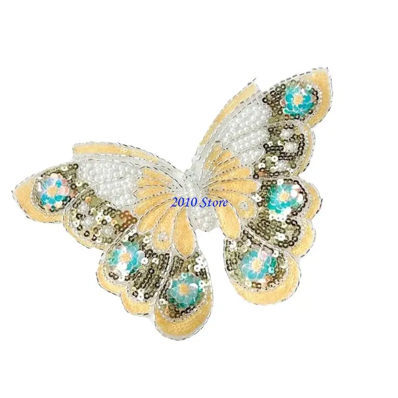 F3MF Dimensional Beads Butterfly Fabric Transfer Quick Enhancement Craft Project Design