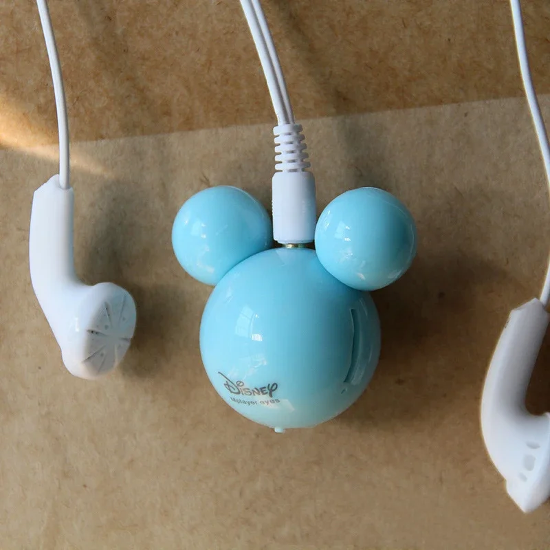 Disney-TureMouse Mini réinitialisation Portable, Régule 3 Anime, Lecteur MP3, Mignon Kawaii, Étanche, dehors, Carte SD, TF, Régule 3 Musique,