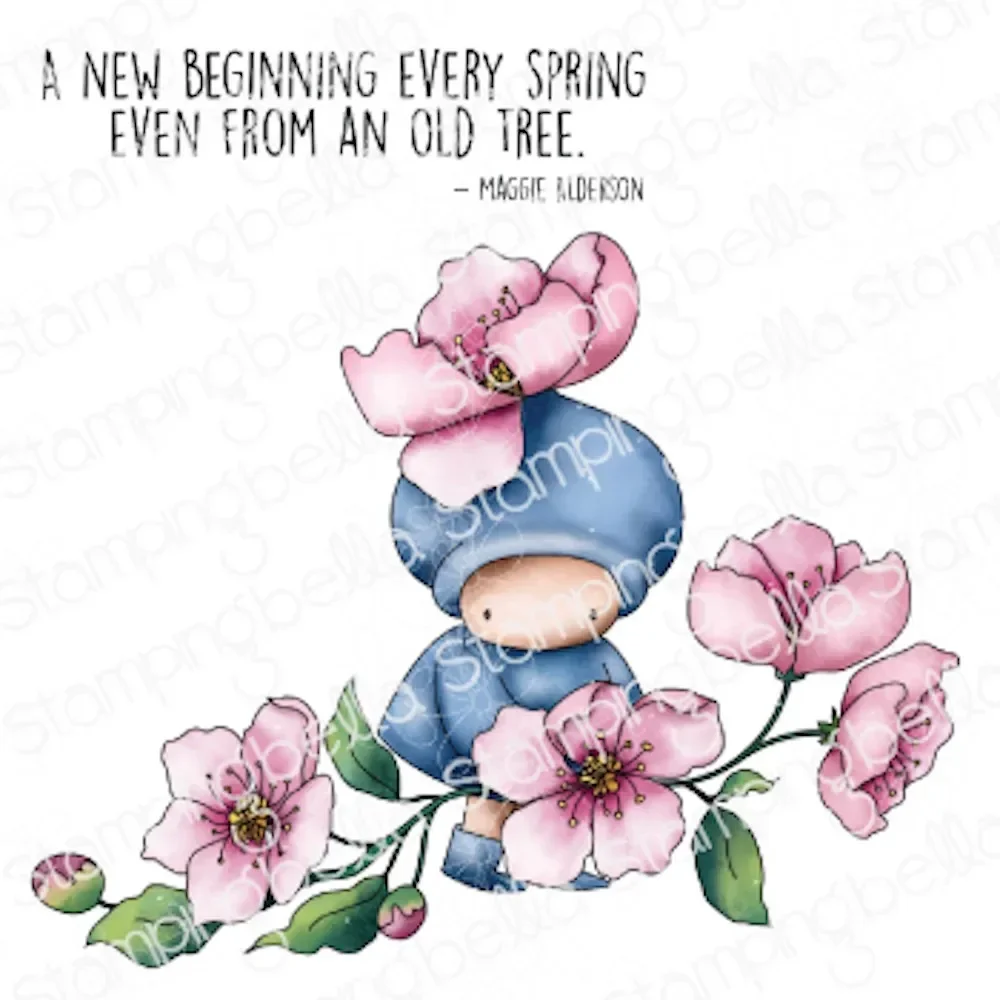 

Flower Fairy Flowers stamp Transparent Clear Silicone Stamp Seal for DIY scrapbooking Making photo album Decorative New 2025