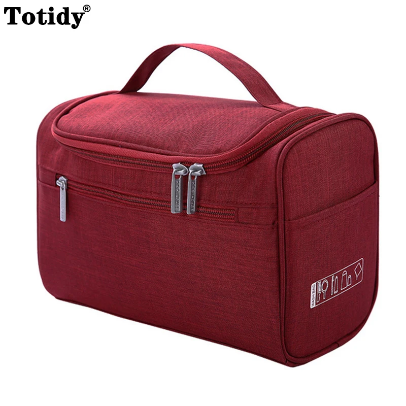 Damska męska wisząca kosmetyczka Travel Necessarie przenośne przechowywanie kosmetyków makijaż Vanity Cases Organizer akcesoria produkty