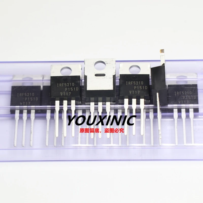 YOUXINIC  2021+  100% New Imported Original  IRF5210PBF IRF5210 F5210 TO-220 Power MOS Tube 100V 40A