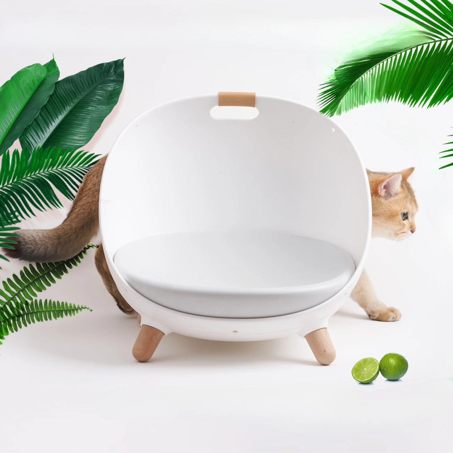 Makesure Sweet Potato Big Lucky Cat Nest Four Seasons Cat Supplies Small Dog Nest Pet Nest Semi enclosed Pet Sleep