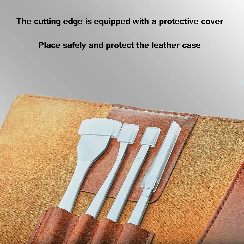 Pedicure knife set, multi-functional stainless steel pedicure scraper and pedicure knife tool for removing dead skin