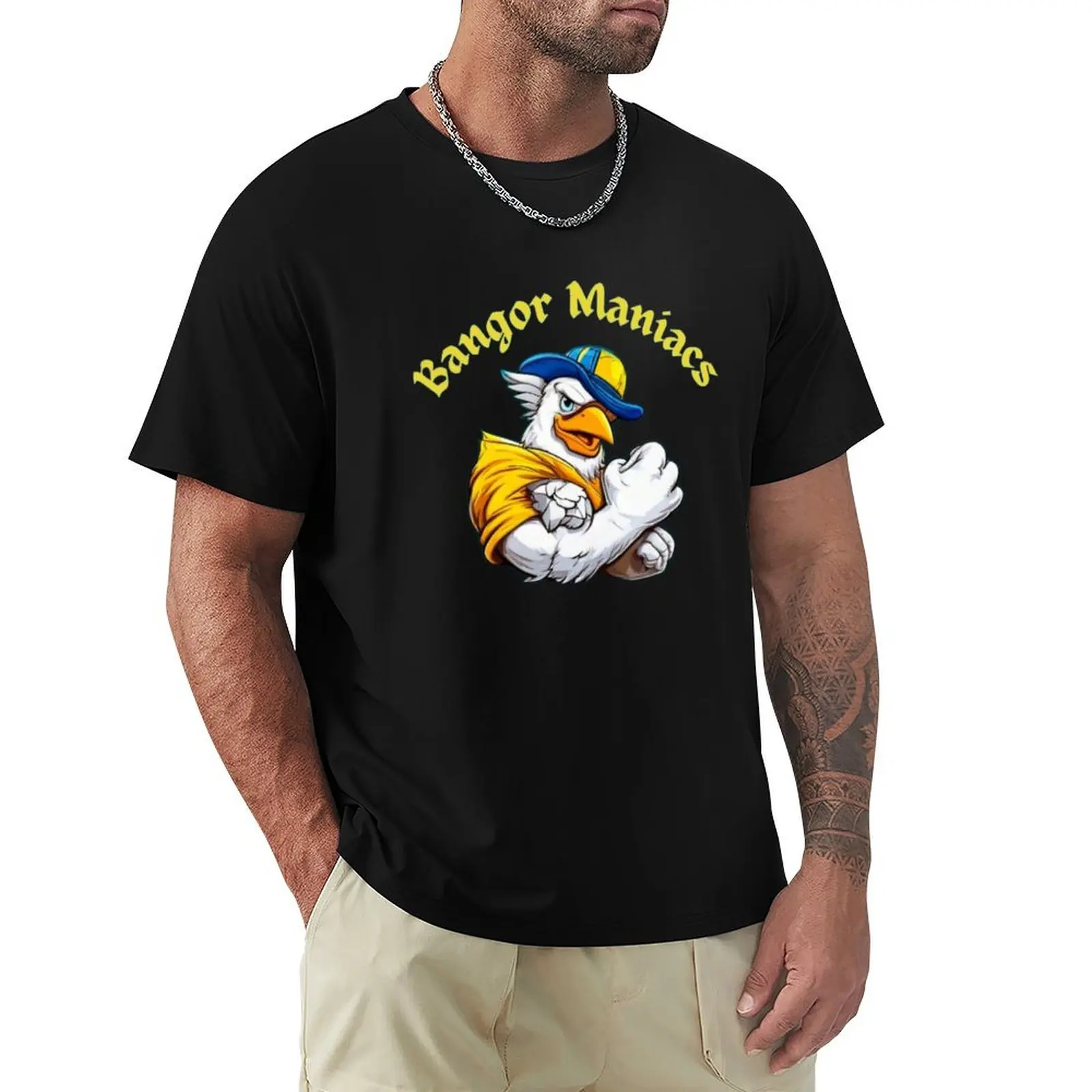 

Bangor Maniacs T-Shirt plus size tops cotton graphic tees cotton man t-shirts anime oversized t shirt men