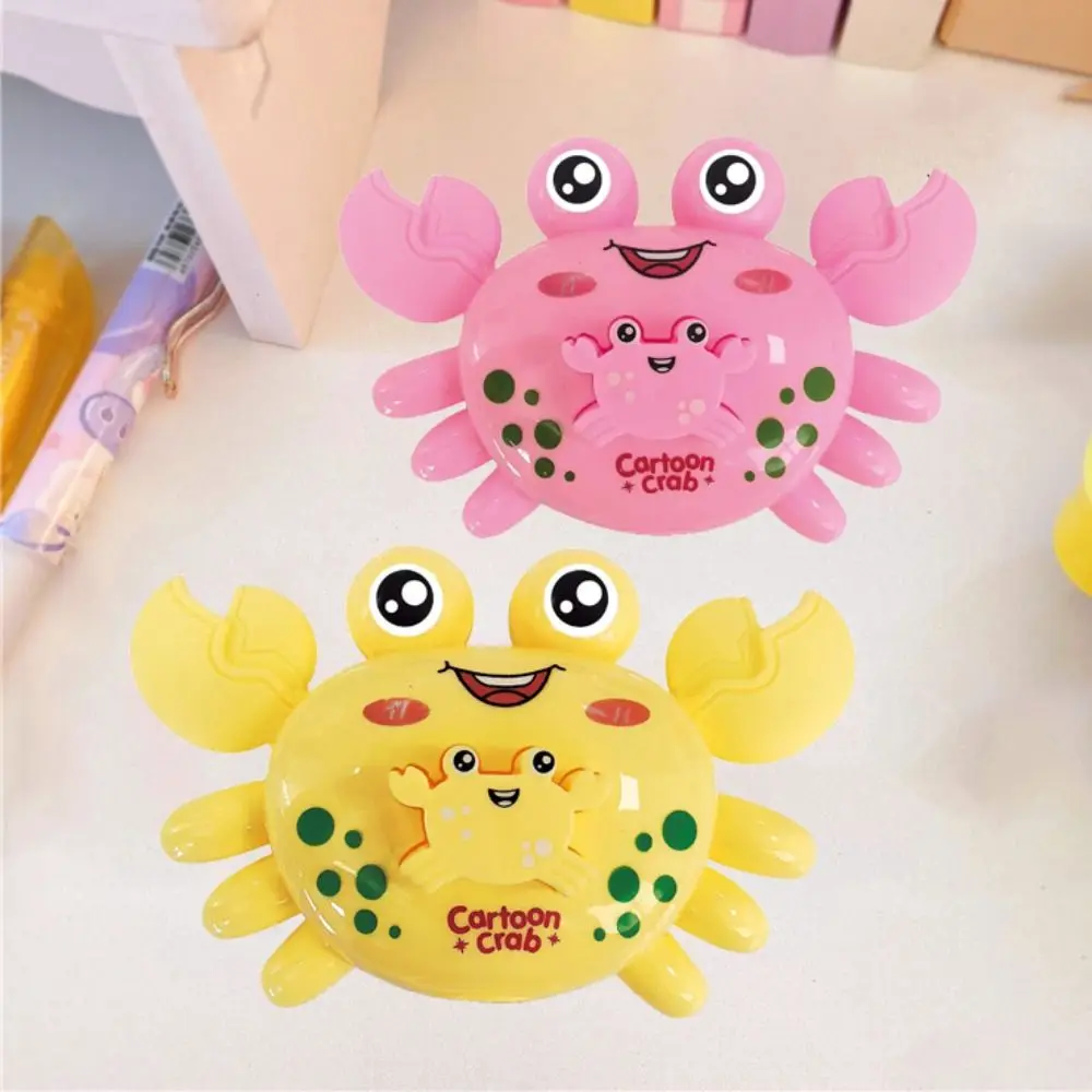 Car Toy Press Crawling Clockwork Toys Pull Back Wind Up Crab Toys Novelty Cartoon Crawling Crab Baby Toy