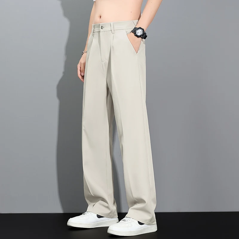 Thumbnail 2 - #64 Latest Mens Straight Leg Trousers Offers