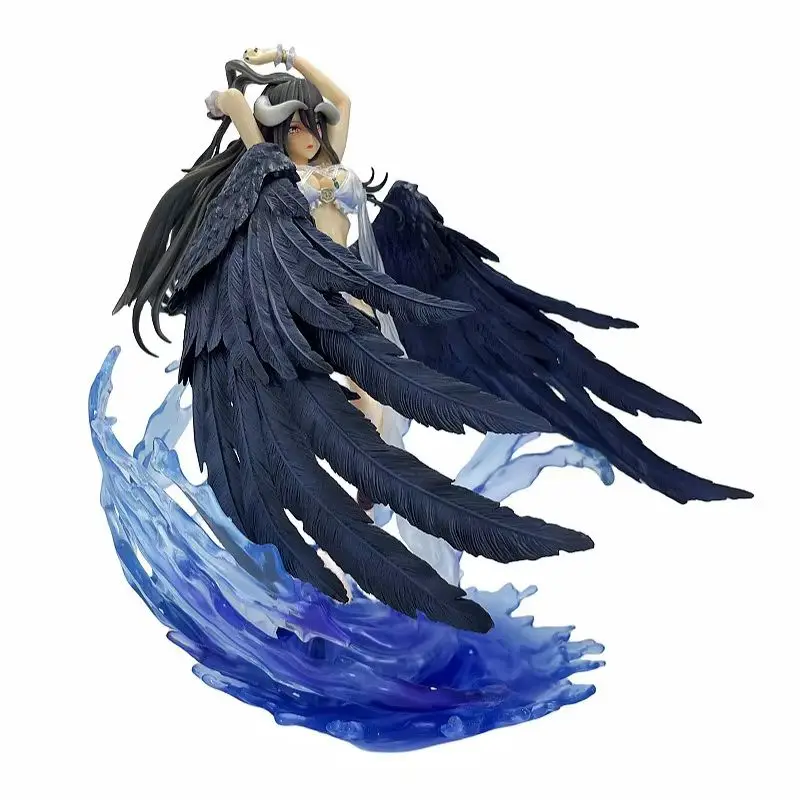 Albedo Overlord Anime Figur Bademode Sexy Girl Actionfigur Badeanzug Sammlerpuppe Modell Geschenk für Fans und Sammler