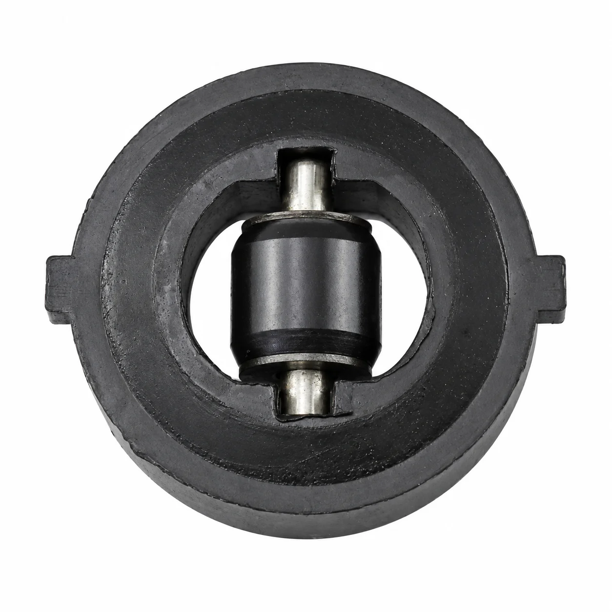 (4-Pack) 532C2-5 Rubber Mounted Roller Wheel Fit Eastman 627, 629, DAYANG CZD-3, CZD-103, KM KS-AU Straight Cutting Machines