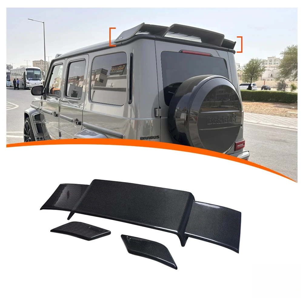

Dry Carbon Fiber Auto Performance Parts Tail Wing Kit Rear Roof Spoiler For G Class W463 Body Kit