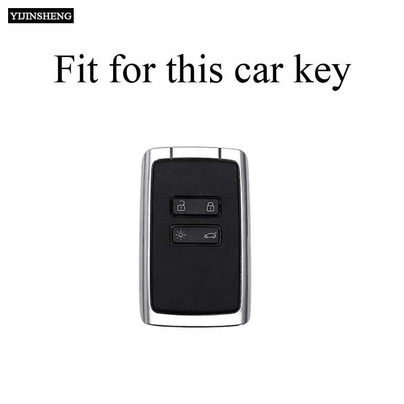 Zinc Alloy Car Key Case Cover For Renault Koleos Kadjar Scenic Megane Sandero Espace Clio Captur Kangoo Laguna Talisman Twingo