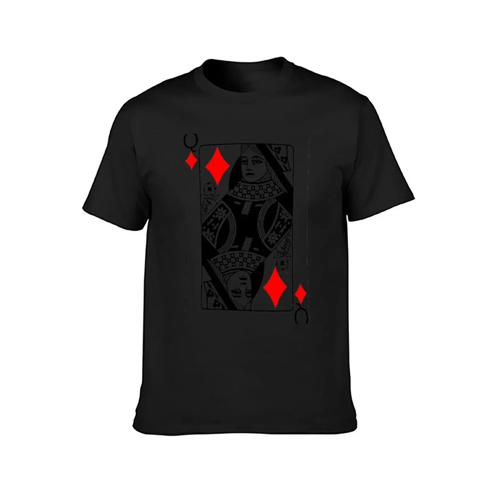 QUEEN OF DIAMONDS T-Shirt designer shirts vintage anime shirt mens graphic t-shirts pack