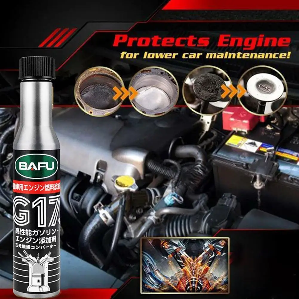 6pc G17 Engine Cleaner Oil System Cleaner For Engines Powerful Detergents To Clean Injectors Carburetors Valves Combustion E2L4