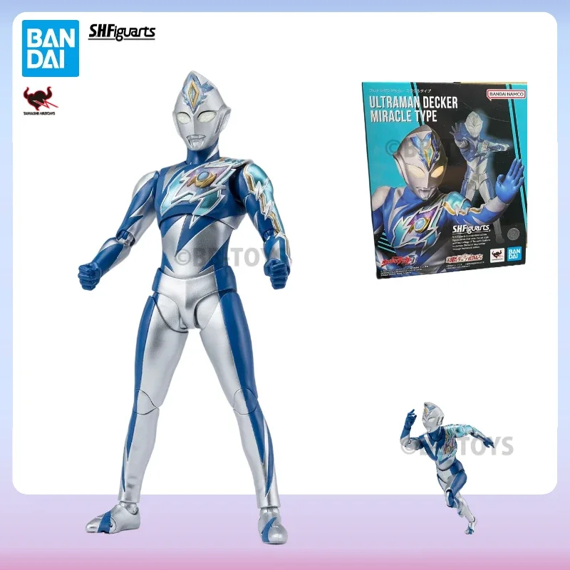 

В наличии Bandai S.H. Фигурarts SHF Ultraman Series Decker Miracle Тип подвижная аниме экшн-фигурка Коллекционная оригинальная коробка