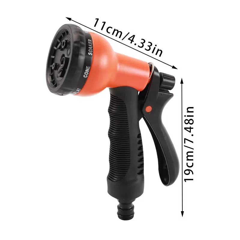 สายยางรดน้ำสวน 1 ชิ้น สายยางยืดหยุ่น ท่อรดน้ำสวน ลาเท็กซ์สองชั้น ทนแรงดันสูง สายยางล้างรถ อุปกรณ์ทำสวน ระบบน้ำหยด