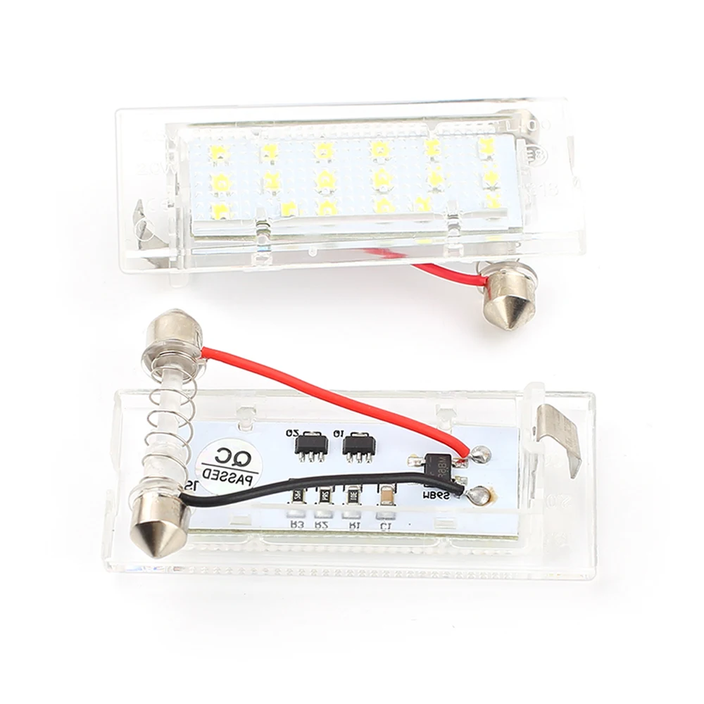 

LED Licence Plate Lights For 2004-2009 BMW E83 X3 Original Car Lights Replacement Parts Plug and Play Licence Plate Light