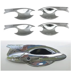 High Quality Carbon fiber Car Chrome Accessories Door Handle Bowl Covers Trim For Honda Freed Gb3 Gb4 GP32008 2010 2016