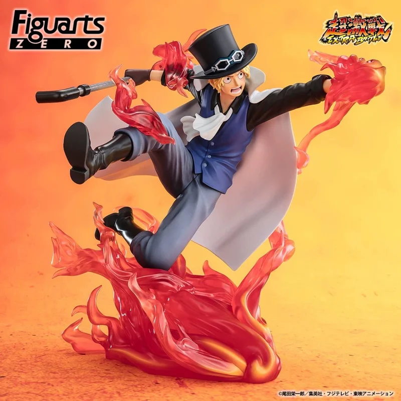 

Genuine Bandai Figuarts One Piece Zero -Extra Battle- Sabo -Fire Fist Rook Check-Anime Action Figure Collect Model Toy Gift