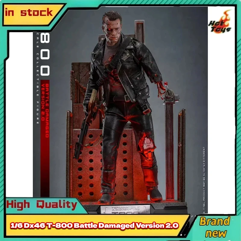 

Новая оригинальная фигурка Hottoys 1/6 Dx46 T-800 Battle Damaged Version 2.0, коллекционная игрушка по мотивам фильма «Терминатор 2: Судный день»