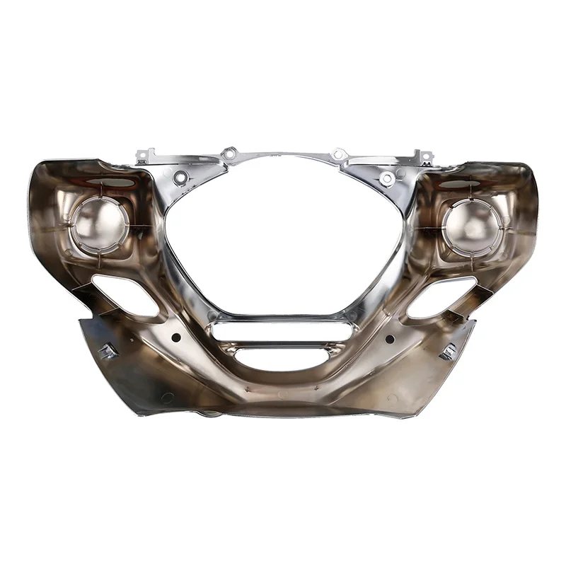 Motorcycle ABS Front Engine Cowl Cover Fairing For Honda Goldwing GL1800 2001-2011 Unpainted / Chrome