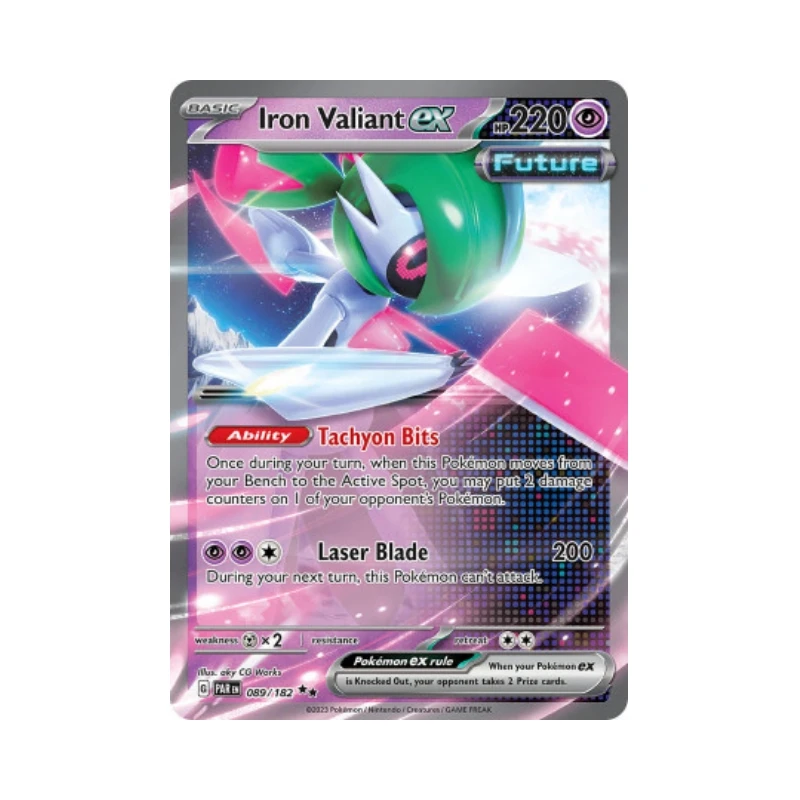 Pokemon Cards PTCG Paradox Rift PAR Minun Mewtwo Magby DIY Anime Game Characters English Version Self Made Collection Cards Toys