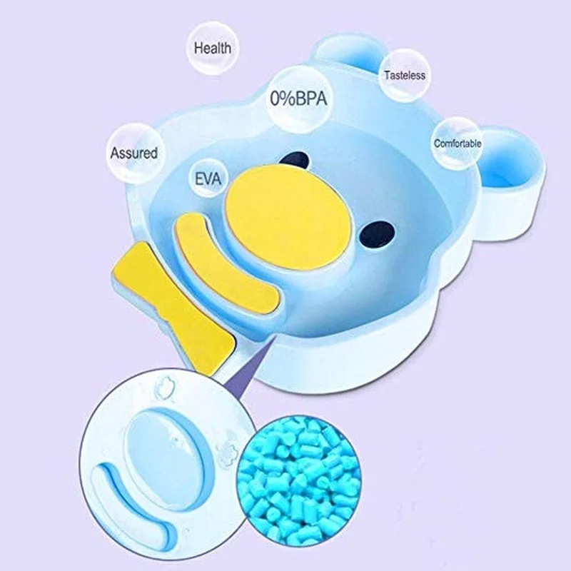 1pc Portable baby wash tub Newborn Cute Animal Cartoon ABS Washing Basin Infants Washing Ass Head Bathtub Wholesale #TC