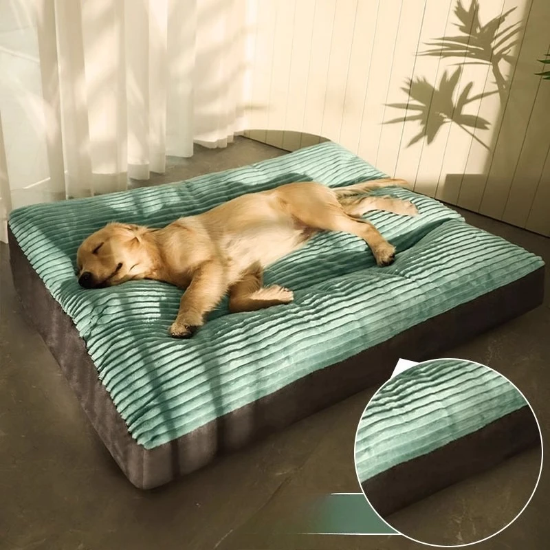 

Kennel Winter Warm Large Dog Pet Sofa Bed Cushion Winter Kennel All-season Wood