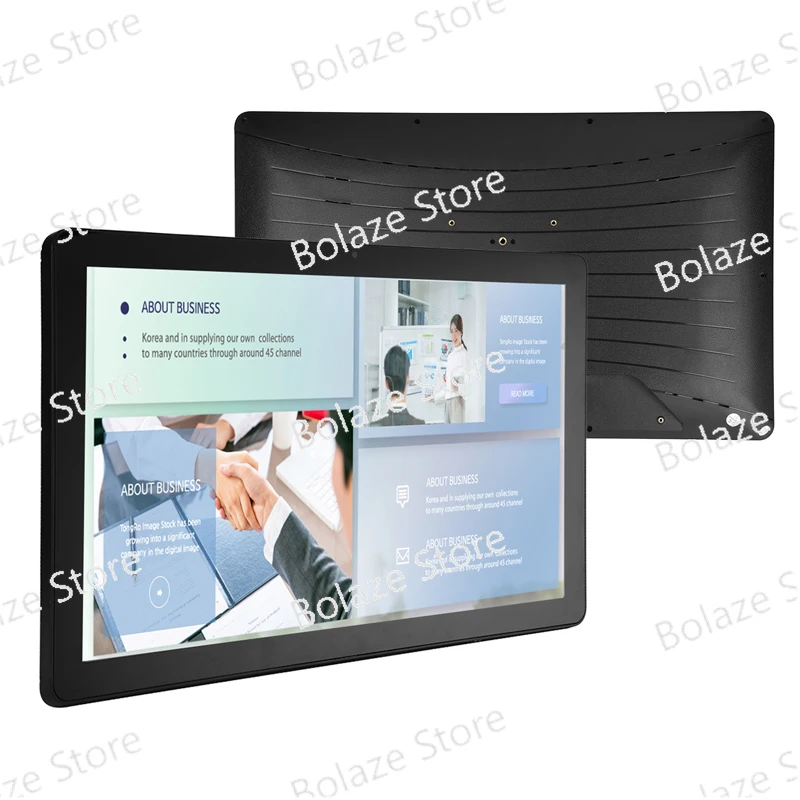 YC-182H Wall Mounted Tablet 18.5 Inch RK3588 4+32GB Android 12 PoE RJ45 Pc Tablet with Vesa Port Android Tablet To