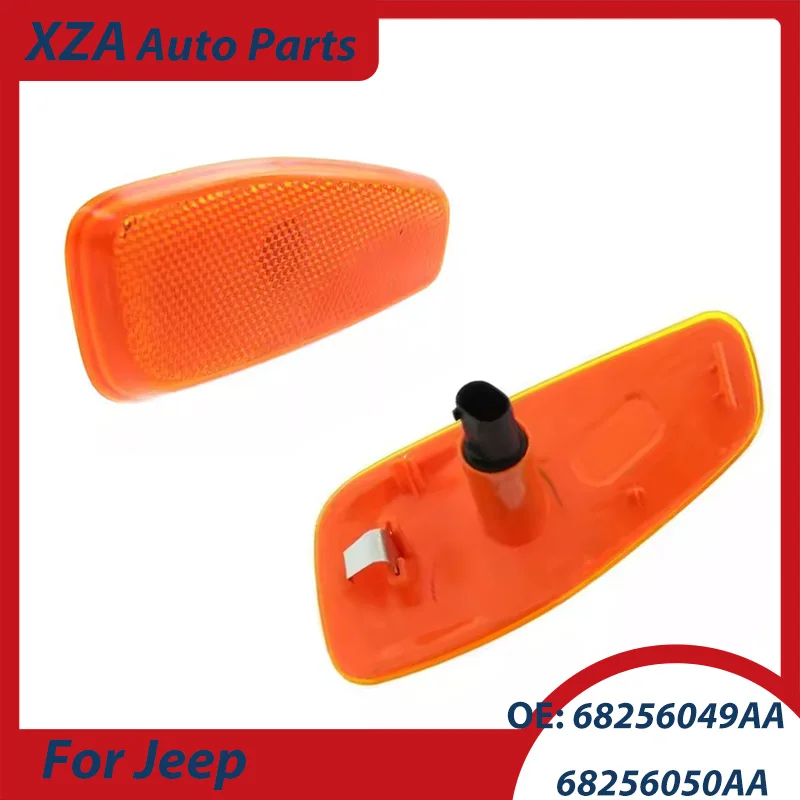 

68256049AA 68256050AA 1Pair Front Body Spare Parts Left Right Front Side Marker Lights Lamp for Jeep Renegade 2015-2021