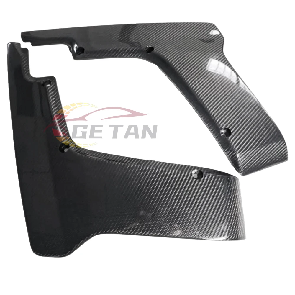 New Getan Vari Style 2 Pcs Carbon Fiber Bumper Rear Spats Bolt-On High Polished for GT-R R35 (2007-) 180 Days Warranty