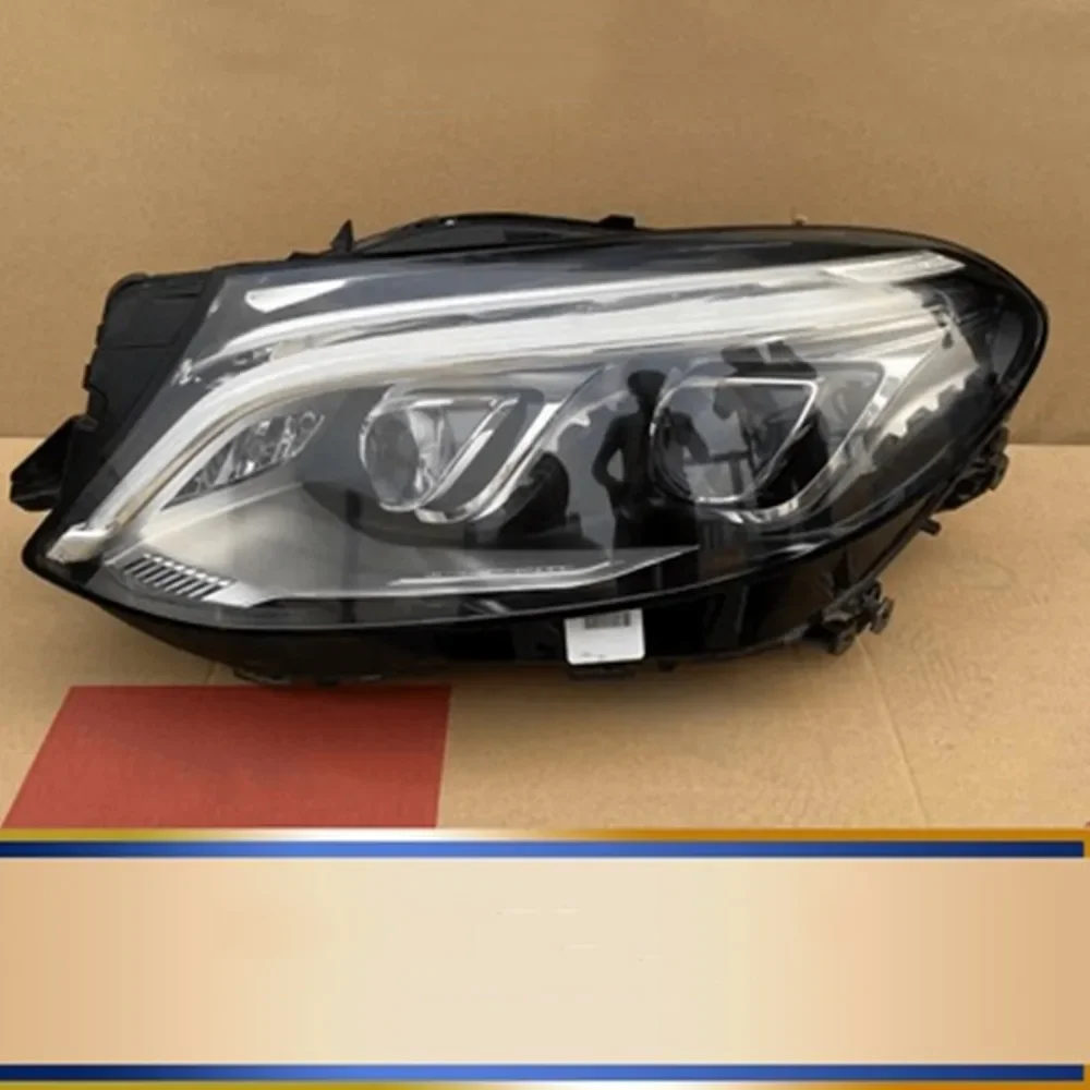 Led Headlight Daytime Running DRL for Mercedes Benz GLE300 GLE320 GLE350 GLE400 GLE450 Angel eye turn signal Автомобильные лампы