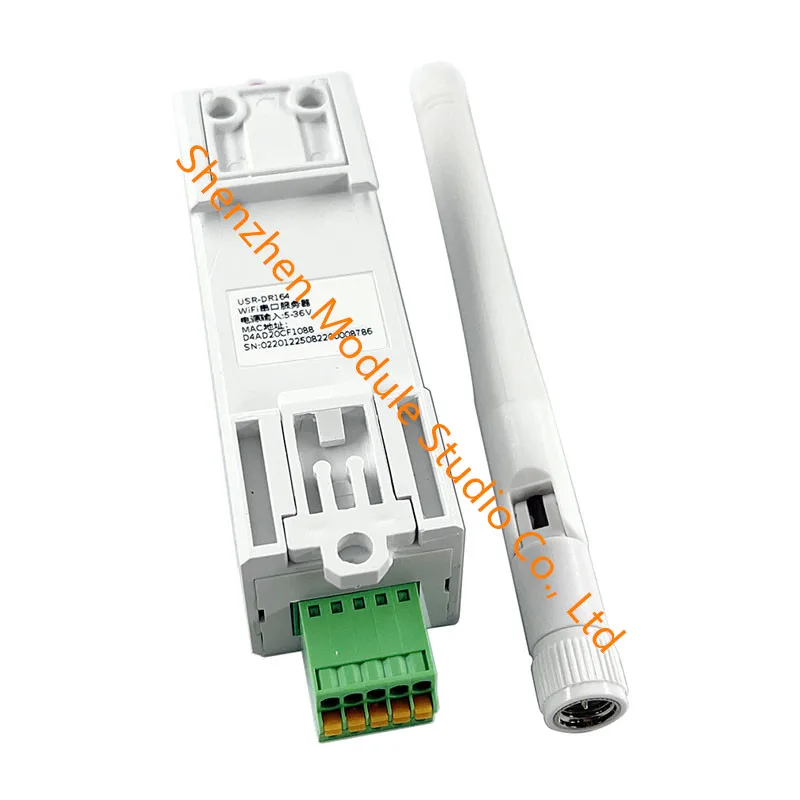 Serial Module RS485 To WiFi Converter IoT USR-DR164 Support Modbus RTU to Modbus TCP Anti-interference Wide Coverage
